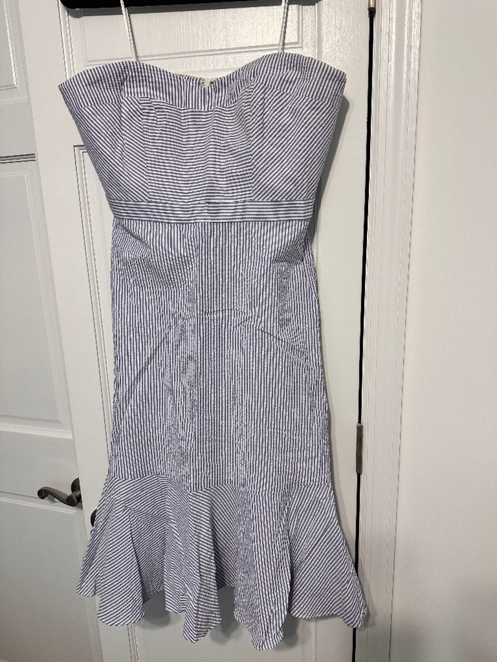 JCrew Blue Gingham Dress
